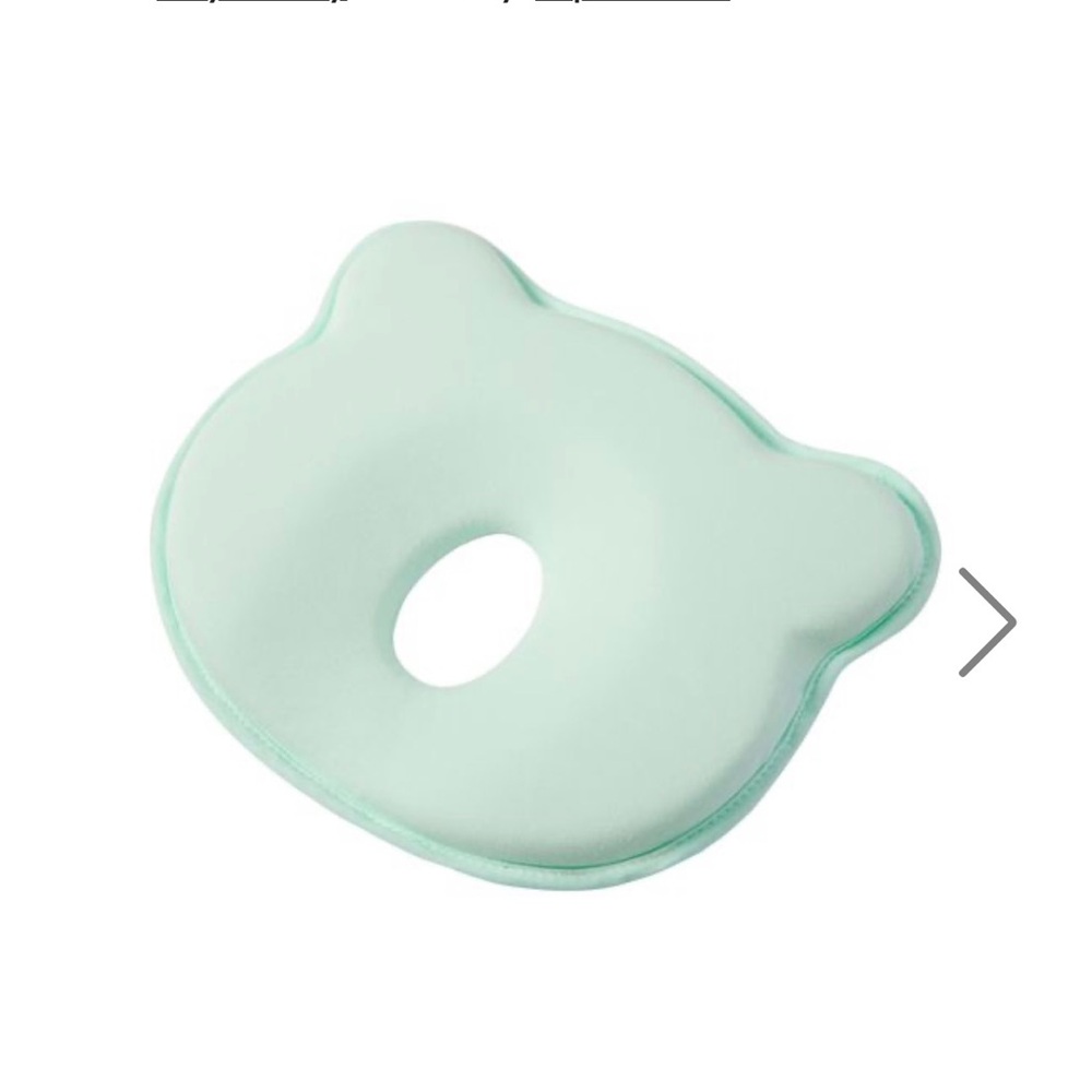 Mint Green Baby Pillow Anti Flat Head